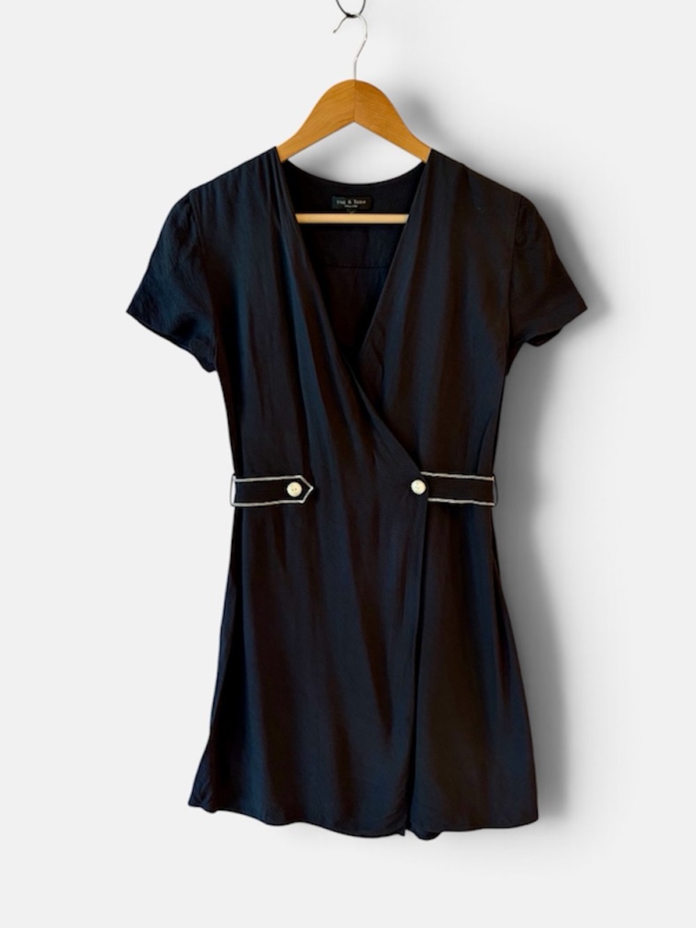 rag & bone Tabitha Mini Wrap Office Siren Dress